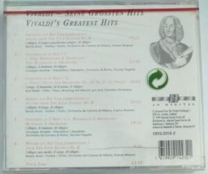 Antonio Vilvaldi English Audio CD