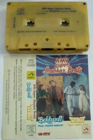 Bekhudi - Tyagi Hindi Film Audio Cassette with Super Jhankar Beats