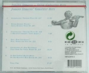 Johann Strauss English Audio CD