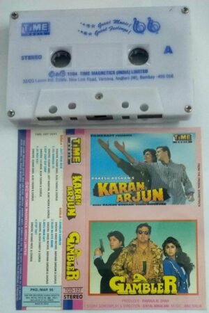 Karan Arjun- Gambler Hindi Film Audio Cassette