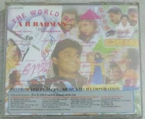 The world of AR Rahman Tamil film hits Audio CD