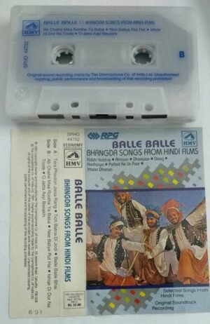 Balle Balle Bhangoa Songs from Hindi Films Audio Cassette