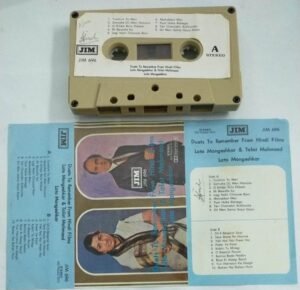 Duets to Remember From Hindi Films Lata & Talat Mohmood Hindi Hits Audio Cassette