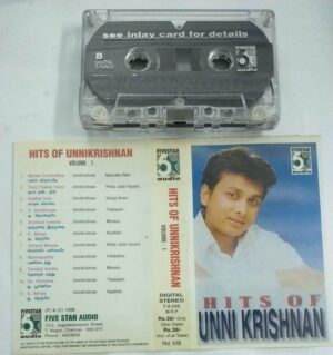 Hits of Unnikrishnan Tamil film hits Audio Cassette