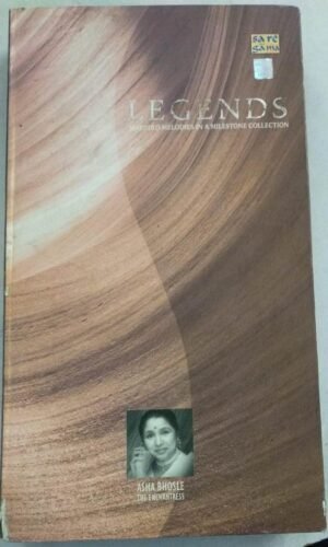 Legends pack Hindi Film songs Audio CD by Asha Boshle ( pack of 5 Audio CDs)