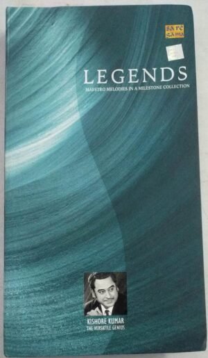 Legends pack Hindi Film songs Audio CD by Kishore Kumar ( pack of 5 Audio CDs)