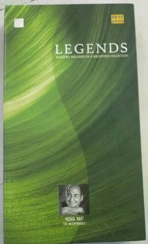 Legends pack Hindi Film songs Audio CD by Mohd Rafi ( pack of 5 Audio CDs)