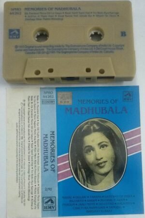 Memories of Madhubala Hindi songs Audio Cassette