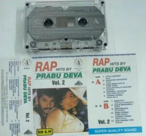 Rap Hits by Prabu Deva Tamil Audio Cassette