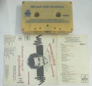 Romantic songs of Rajinikanth Tamil Film hits Audio Cassette