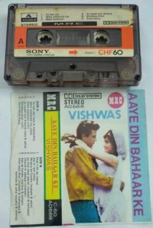 Vishwas- Aaye Din Bahaarke Hindi Film Audio Cassette (imported)