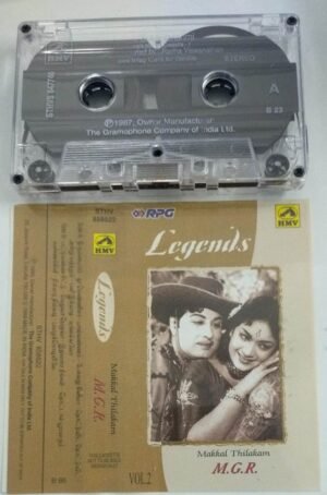Legends MGR Starrer Tamil film hits Audio Cassette Vol 2