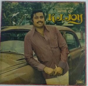 Malayalam Film Hits of K J Joy LP Vinyl Record