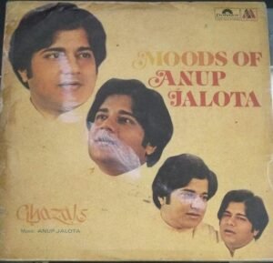 Moods of Anup Jalota Hindi Film songs LP Vinyl Record
