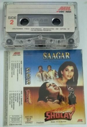 Saagar- Sholay Hindi Film Audio Cassette