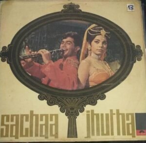 Sachaa Jhutha Hindi Film LP Vinyl Record
