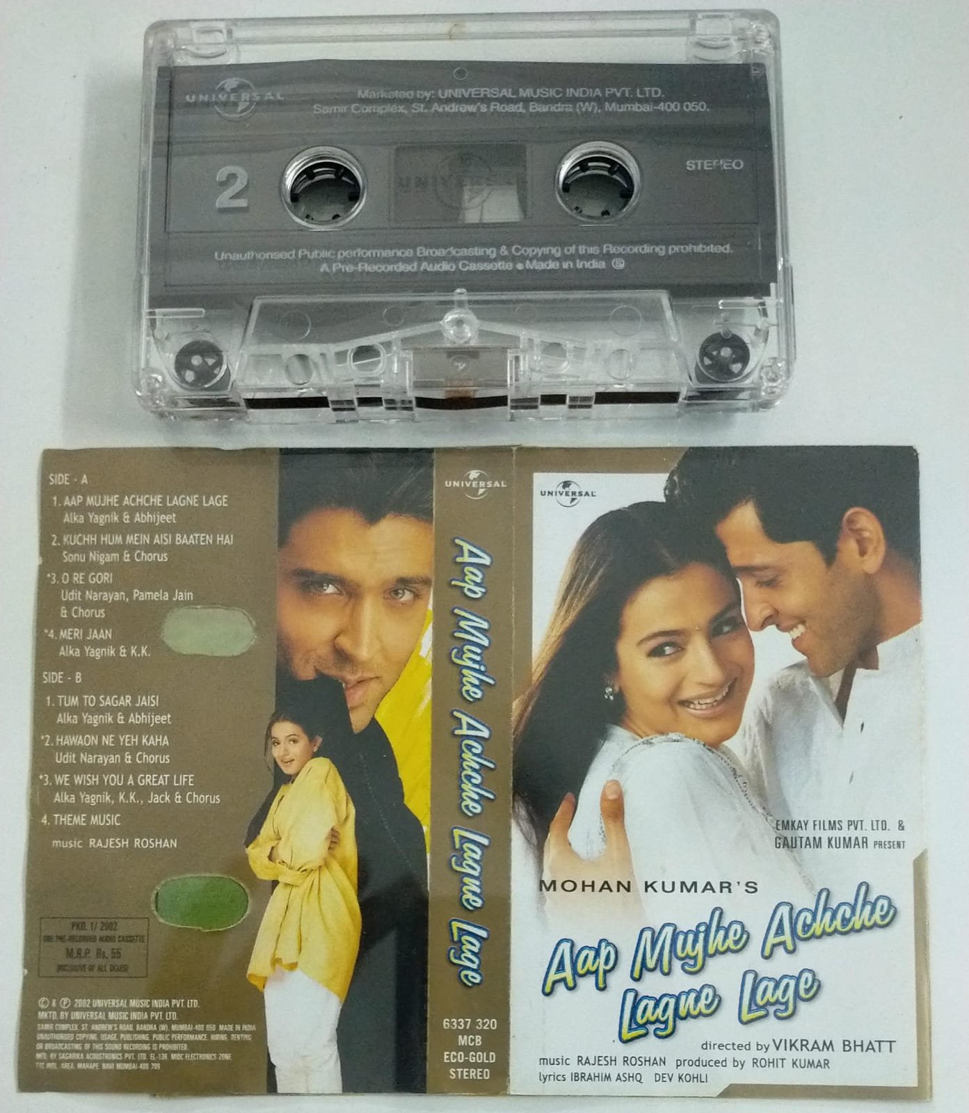 Aap Mujhe Achche Lagne Lage Hindi Audio Cassette - Audio Cassettes ...