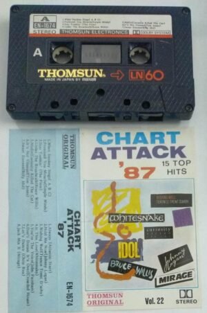 Chart Attack 87 English Audio Cassette ( Thomsun make)