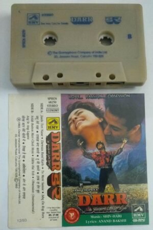 Darr Hindi Film Audio Cassette