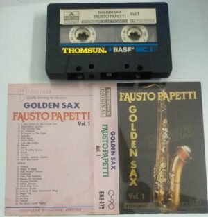 Fausto Papetti Golden Sax English Audio Cassette ( Thomsun make)
