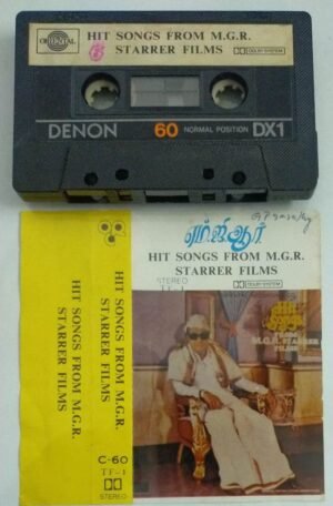 Hit songs from MGR starrer Films Tamil Audio Cassette