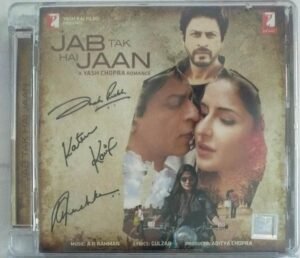 Jab Tak Hai Jaan Hindi Film Audio Cassette by AR Rahman (sealed pack)