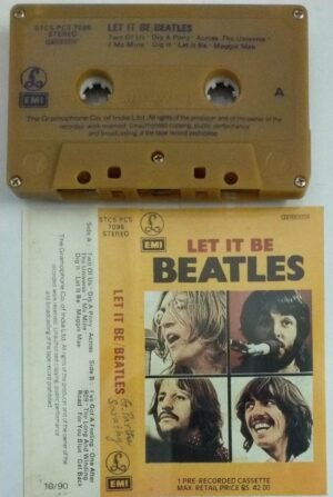 Let it be Beatles English Audio Cassette