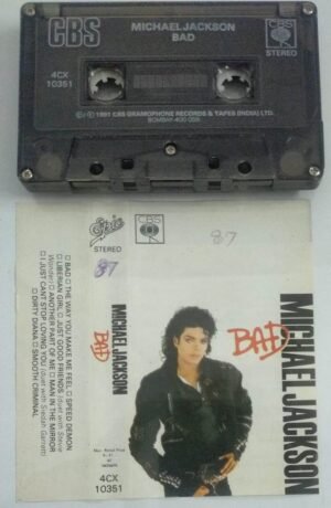 Michael Jackson Bad English Audio Cassette