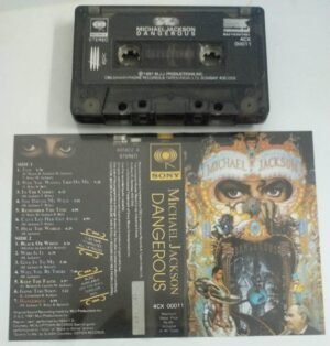 Michael Jackson Dangerous English Audio Cassette