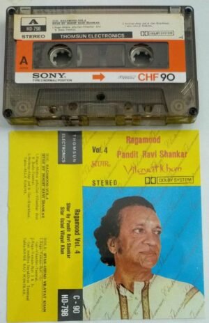 Ragamood Pandit Ravi Shankar & Vilayat Khan Classical Audio Cassette ( Thomsun make)