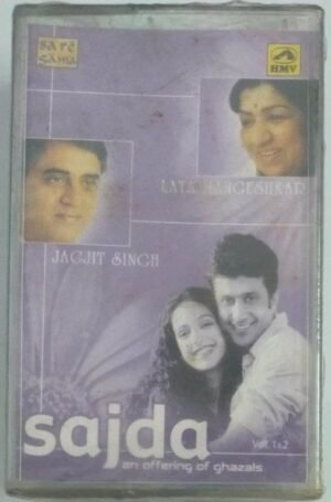 Sajda Hindi Audio Cassette by Lata Mangeskar & Jagjit Singh