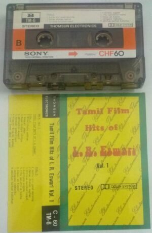 Tamil Film Hits of LR Easwri Vol 1 Audio Cassette ( Thomsun make)