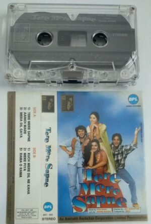 Tere Mere Sapne Hindi Film Audio Cassette