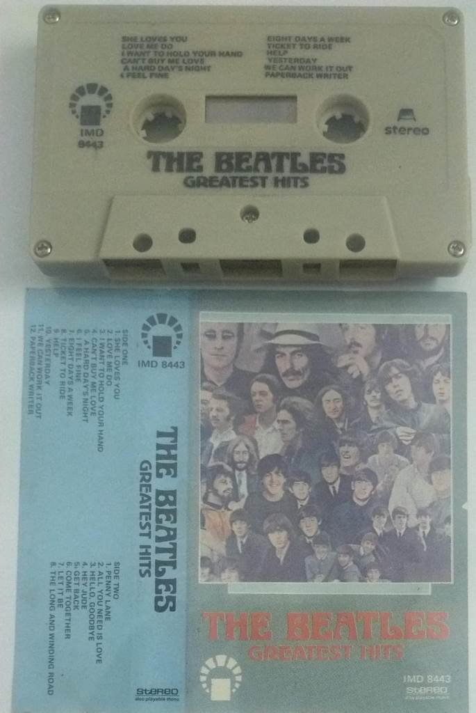 The Beatles Greatest Hits English Audio Cassette - Audio Cassettes ...