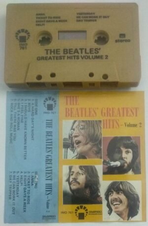 The Beatles Greatest Hits Vol 2 English Audio Cassette