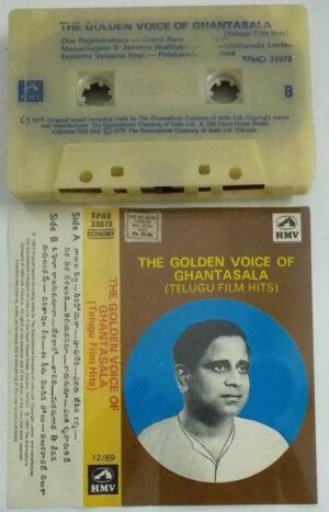 The Golden Voice of Ghantasala Telugu Film songs Audio Cassette