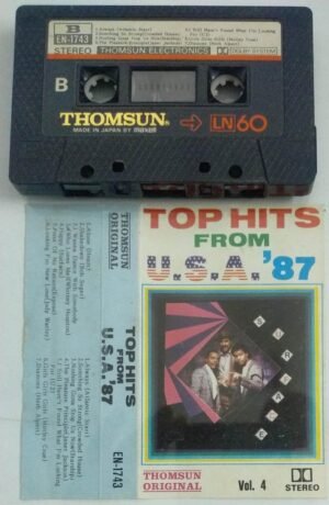 Top hits from USA 87 English Audio Cassette
