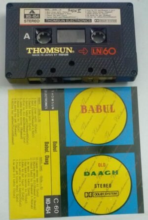 Babul- Daagh Hindi Film Audio Cassette (Thomsun make)