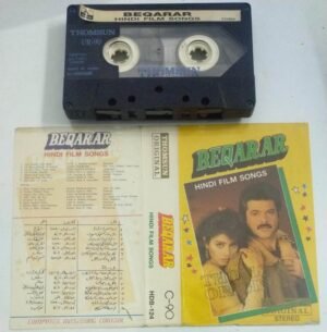 Beqarar Hindi Film Audio Cassette (Thomsun make)