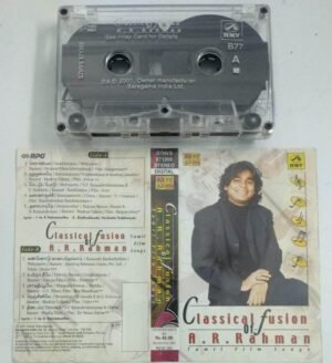 Classical Fusion of AR Rahman Tamil film songs Audio Cassette