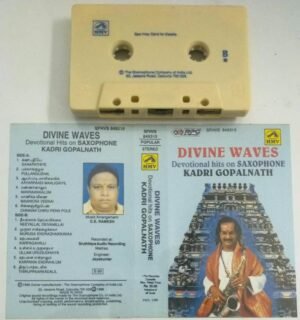 Divine Waves Devotionals hits on Saxophone by Kadri Gopalnath Audio Cassette