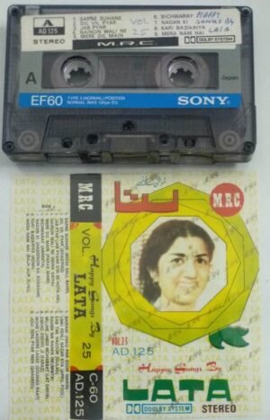 Happy songs by Lata Mangeshkar Hindi Film Audio Cassette (Imported )