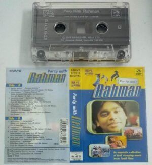 Party with Rahman Tamil film hits Audio Cassette by AR Rahman