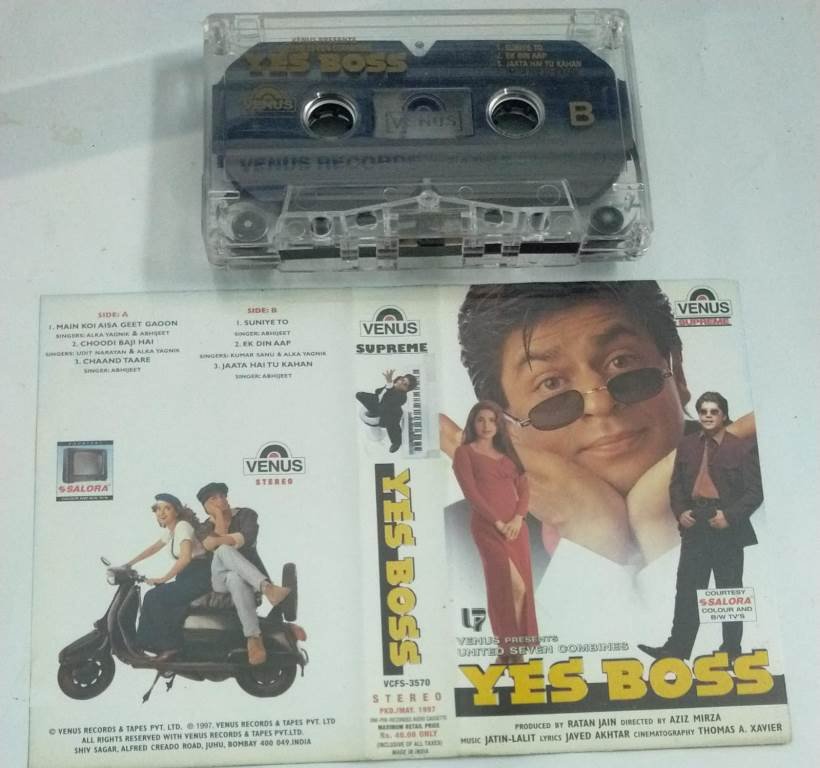 Yes Boss Hindi Film Audio Cassette