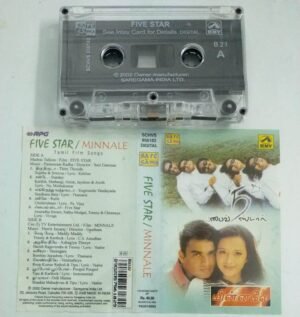Five Star- Minnale Tamil Film Audio Cassette by Harrish Jayaraj