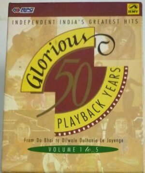 Glorious Popural Ghazals Hindi Film songs Audio Cassette a pack of 5 Cassettes.jpg1