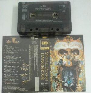 Michael Jackson Dangerous English Audio Cassette
