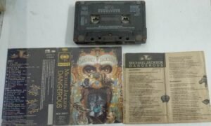 Michael Jackson English Audio Cassette with Lyrics book