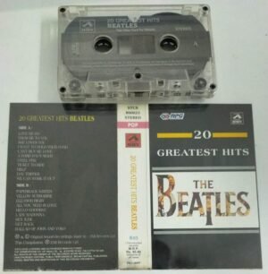 The Beatles 20 Greatest Hits English Audio Cassette