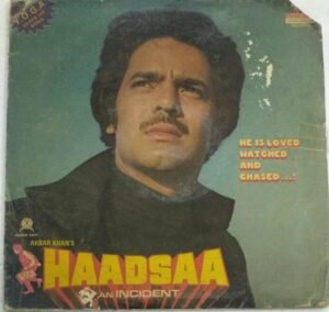 Haadsaa Hindi Film LP Vinyl Record
